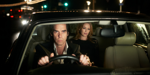 Nick Cave and Kylie Minogue in the film 20,000 Days on Earth.