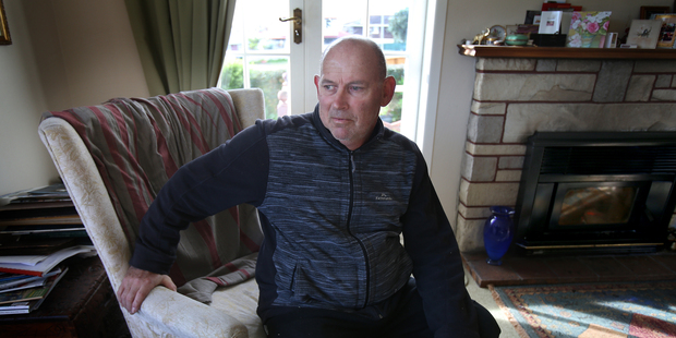Tauranga man David Griffin talks about cancer. Photo / John Borren