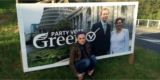 Anna Paquin and husband Stephen Moyer are in New Zealand to support the Green Party.