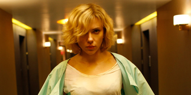 Scarlett Johansson kicks off this sci-fi thriller brilliantly as a student used as a drug mule.