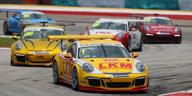 Earl Bamber rode his luck in Malaysia at the weekend. Picture / Supplied