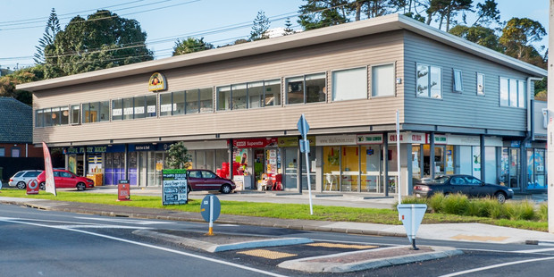 The top floor of the Bute Rd property is a child care centre; the ground floor has six shops.