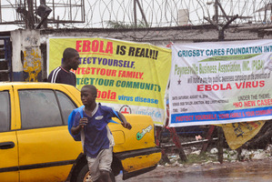 Ebola has killed almost 600 people in Liberia. Photo / AP