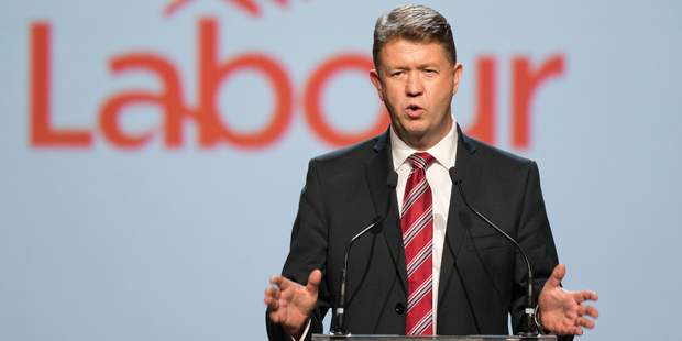 Labour Party leader David Cunliffe during his speech to the party's pre-election congress in Wellington. Photo / Mark Mitchell