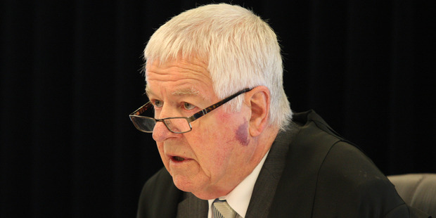 Justice Hansen. New Zealand Herald Photograph by Natalie Slade