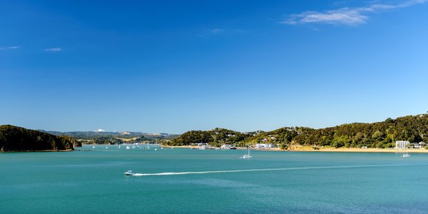 Over the water to Paihia.