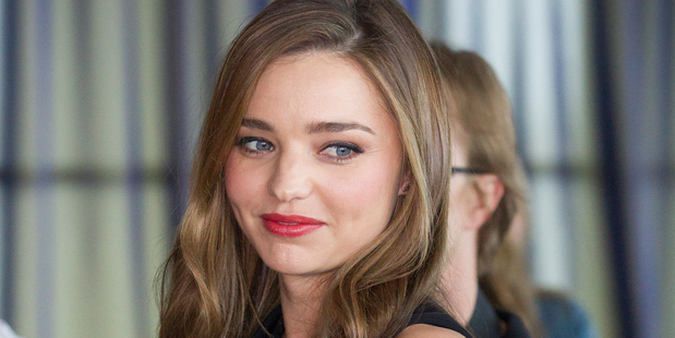 Australian super model Miranda Kerr denies she was the cause of the now infamous Bondi brawl.