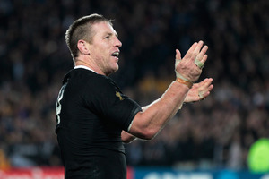 Ex-All Black lock Brad Thorn has signed a one year deal with English rugby side Leicester. Photo / Getty.