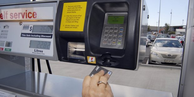 Visa is rolling out software to detect whether it's you or someone pretending to be you filling up on fuel. Photo / Michael Craig