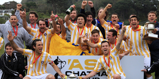 Central United won the Chatham Cup in 2012 and will have another chance this year when they meet Cashmere Technical in the final.