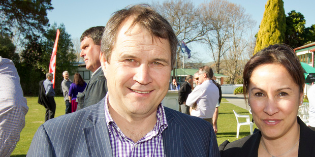 Scales managing director Andy Borland, left, said there was consistent demand for domestic, temperature-controlled storage. Photo / APN
