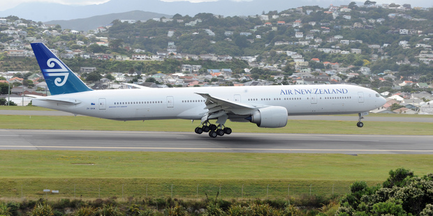 This must be a nice run to work: Most of the other passengers flop into their seats, get some food and wine in their bellies and fall asleep. Photo / NZPA