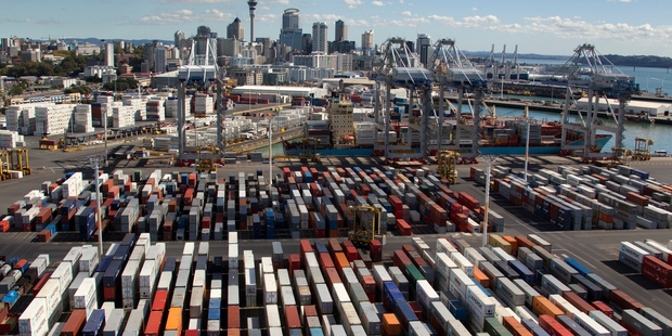 Container volumes recovered and the volume of non-containerised freight increased. Picture / Brett Phibbs