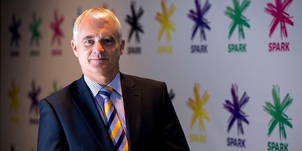 Spark chief executive Simon Moutter says plans to transform the business are ahead of schedule. Photo / Dean Purcell