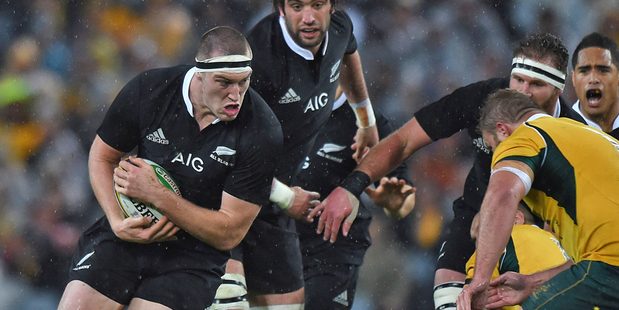 In Brodie Retallick and Sam Whitelock, the All Blacks are lucky to possess supremely talented individuals capable of doing things with the ball. Photo / Brett Phibbs