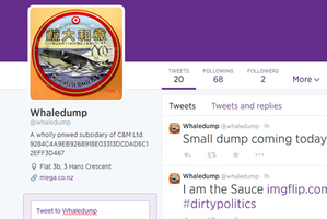 The Whaledump Twitter account.