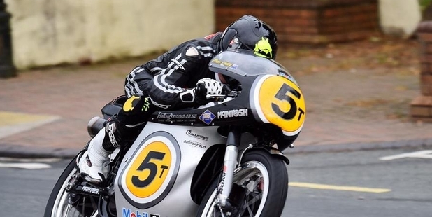 Bruce Anstey has clocked up nine wins at the Isle of Man, 10 at the North West 200 and six at the Ulster Grand Prix, courses that have claimed hundreds of lives over the years. Photo / AGGSPIC