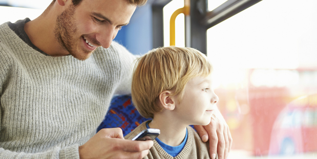 Parents need to set a good example for their kids when it comes to using technology.
Photo / Thinkstock
