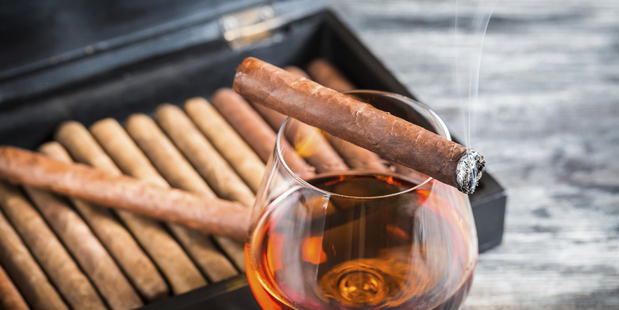 Some cruise ships still house lounge bars for those who like a cigar and a cheeky cognac of an evening. Photo / Thinkstock