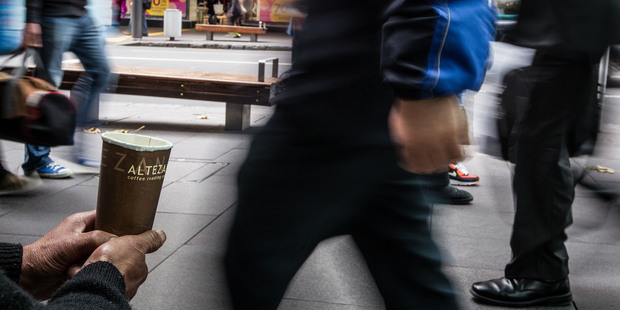 Almost a fifth of New Zealanders say inequality is "the most important issue facing New Zealand". Photo / Michael Craig