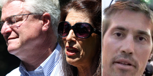 James Foley, right, left a message for his parents - delivered by a fellow hostage after his death. Photo / AP