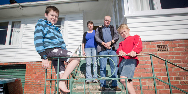 The Andrew-Salter family are at the sharp end of the new rating system. Photo / Greg Bowker