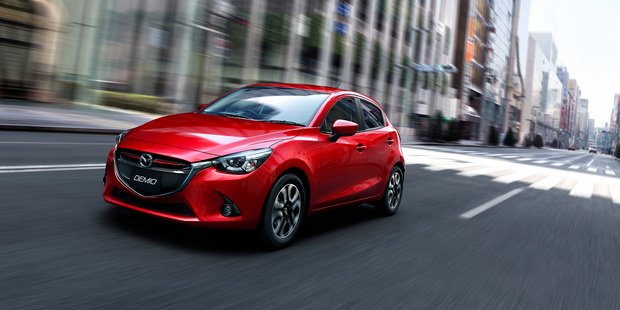 The new Mazda 2 is known as the Demio in Japan. Photo / Supplied