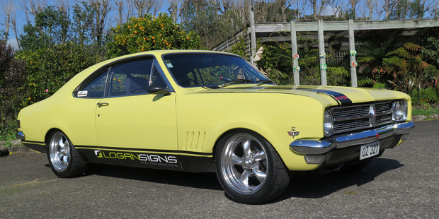 The 1968 Holden Monaro GTS is powered by a Chevrolet-sourced 5.3-litre, 186kW V8 engine.Photos / Jacqui Madelin