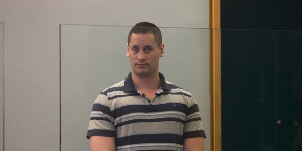 William MacFarlane at his sentencing on drug charges, at the Auckland High Court. Photo / Brett Phibbs