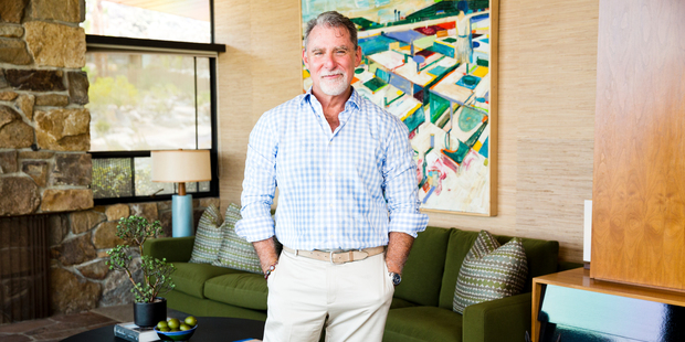 J.R Roberts at home in Palm Springs. Picture / Babiche Martens.
