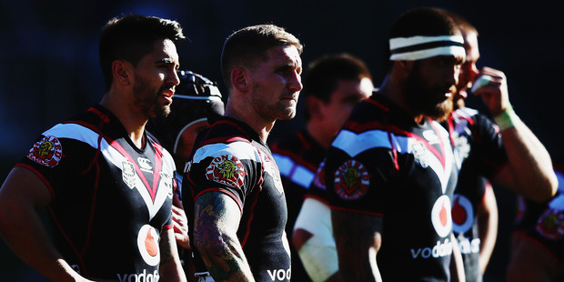 Warriors match between the New Zealand Warriors and the Sydney Roosters. Photo / Getty Images