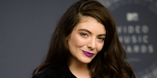 Lorde took home the award for Best Rock Video at the MTV Video Music Awards. Photo / AP
