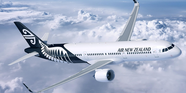 An Airbus A321neo in Air New Zealand livery. The airline will buy at least three A321neos and 13 Airbus A320neos in a $1.6 billion deal with Airbus announced in June.