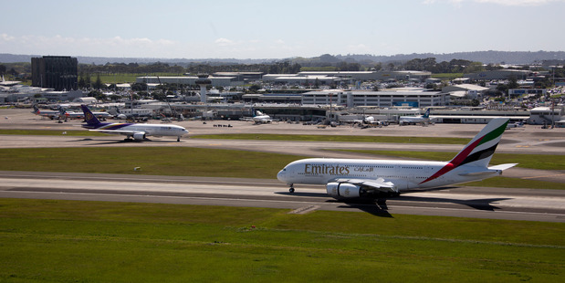 Auckland International Airport owns 1500ha of freehold land, which includes the runway. Photo / Dean Purcell