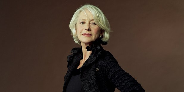 British actress Helen Mirren.