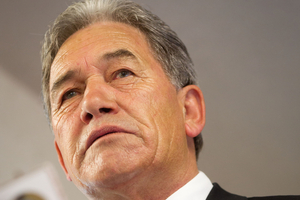 Winston Peters. Photo / Richard Robinson