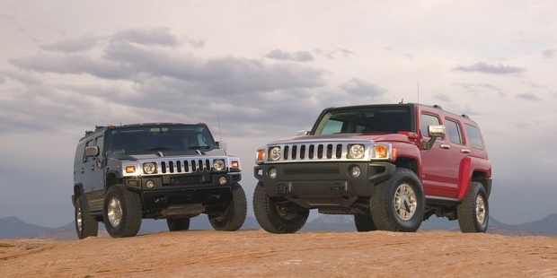 General Motors' Hummer models both made it into the top 10 list of Worst Cars Ever Made. Photo / Supplied