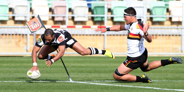 EXPLOSIVE: Ryan Tongia is happy to fit in the backline.