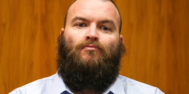 Aaron Rhys McDonald, 39, at his sentencing today. Photo / Martin Hunter