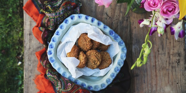 Earl gray amaranth cookies. Picture / Eleanor Ozich.