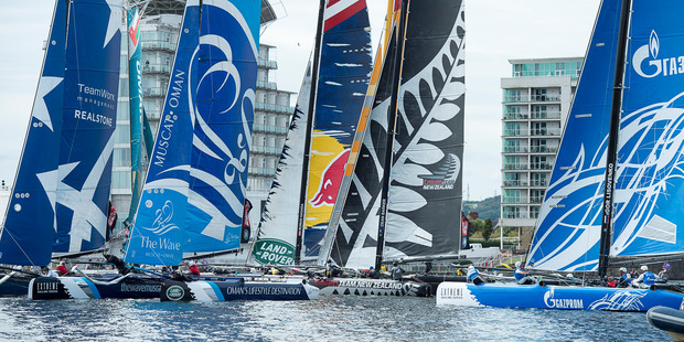 Team New Zealand finished 11th overall in Cardiff despite a strong showing in the double points race. Photo / ETNZ