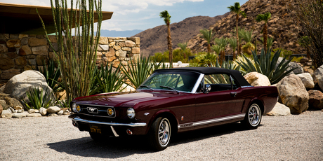 1966 Ford Mustang GT Convertible. Picture / Babiche Martens