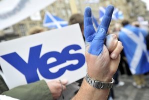 Polls suggest the Scotland independence movement will be defeated. AFP