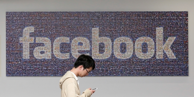 Facebook stock gained 1.3 per cent on Saturday. Photo / AP