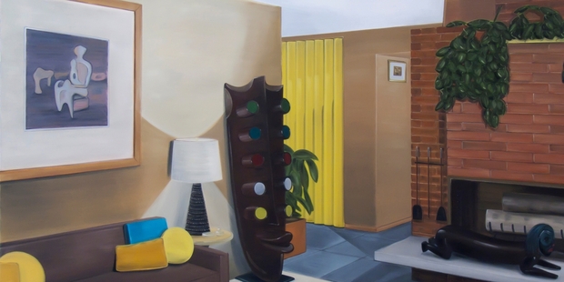 Mother, Child, Mask and Reclining Figure by Graham Fletcher at Gow Langsford.