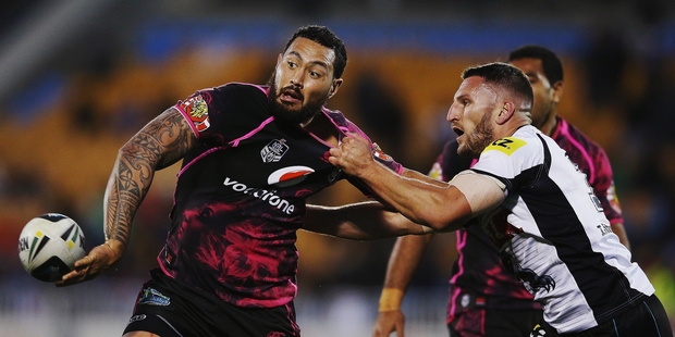 Warriors back-rower Feleti Mateo will make a late dash to Sydney from a funeral in Tonga for the must-win game against Penrith. Photo / Getty Images