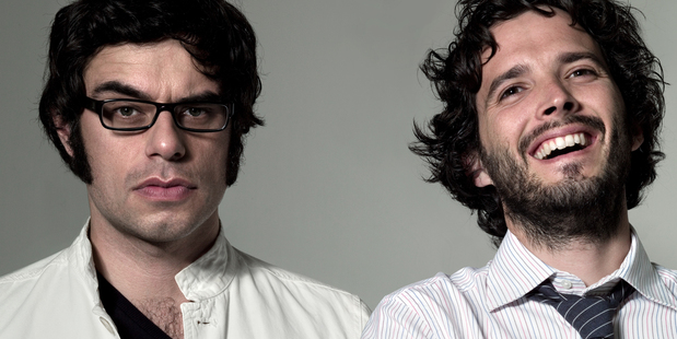 Flight of the Conchords duo Jemaine Clement and Bret McKenzie.