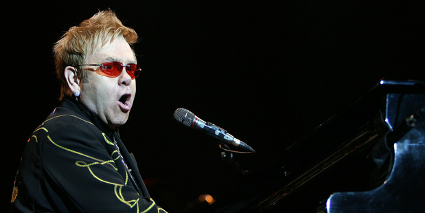 Elton John will be performing in Wellington next year.