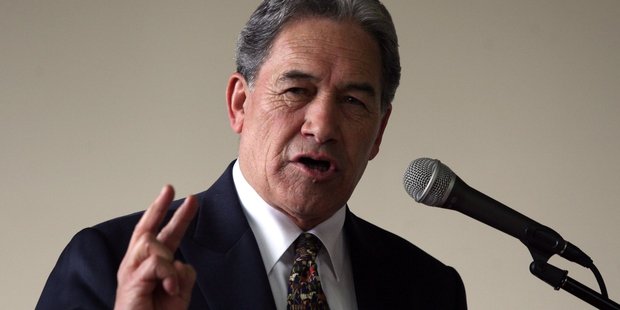 Winston Peters was contacted by the man police want to question over the Work and Income shootings.