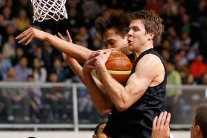Tall Blacks forward Tom Abercrombie is keen to pit his skills against the United States tomorrow.Picture / Getty Images